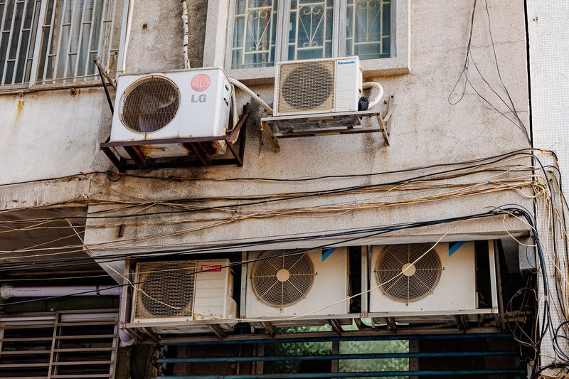 LG AIR CONDITIONER OUTDOOR UNIT, Panasonic AIR CONDITIONER OUTDOOR UNIT, National (Panasonic) AIR CONDITIONER OUTDOOR UNIT &amp; DAIKIN AIR CONDITIONER OUTDOOR UNIT
