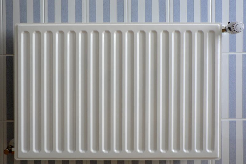 Radiator of a central heating system
